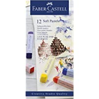 Los mejores  - Faber-Castell 128312 - Estuche de cartón con 12 tizas pastel- multicolor